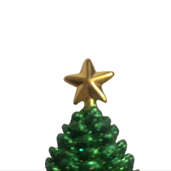 American Vintage Xmas Tree Brooch - Picture 2 of 6